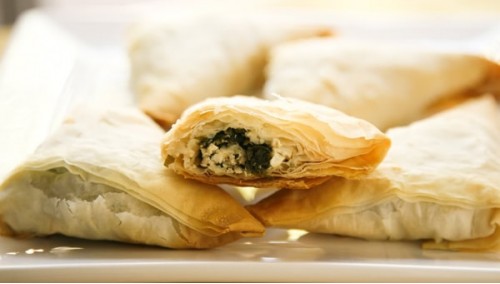 010. Spinach and Feta Phyllo Pies