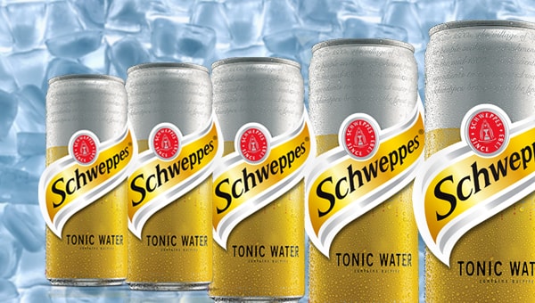 506. Schweppes Tonic Water