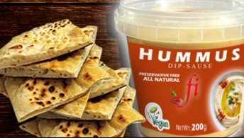 002. Hummus & Pita Bread